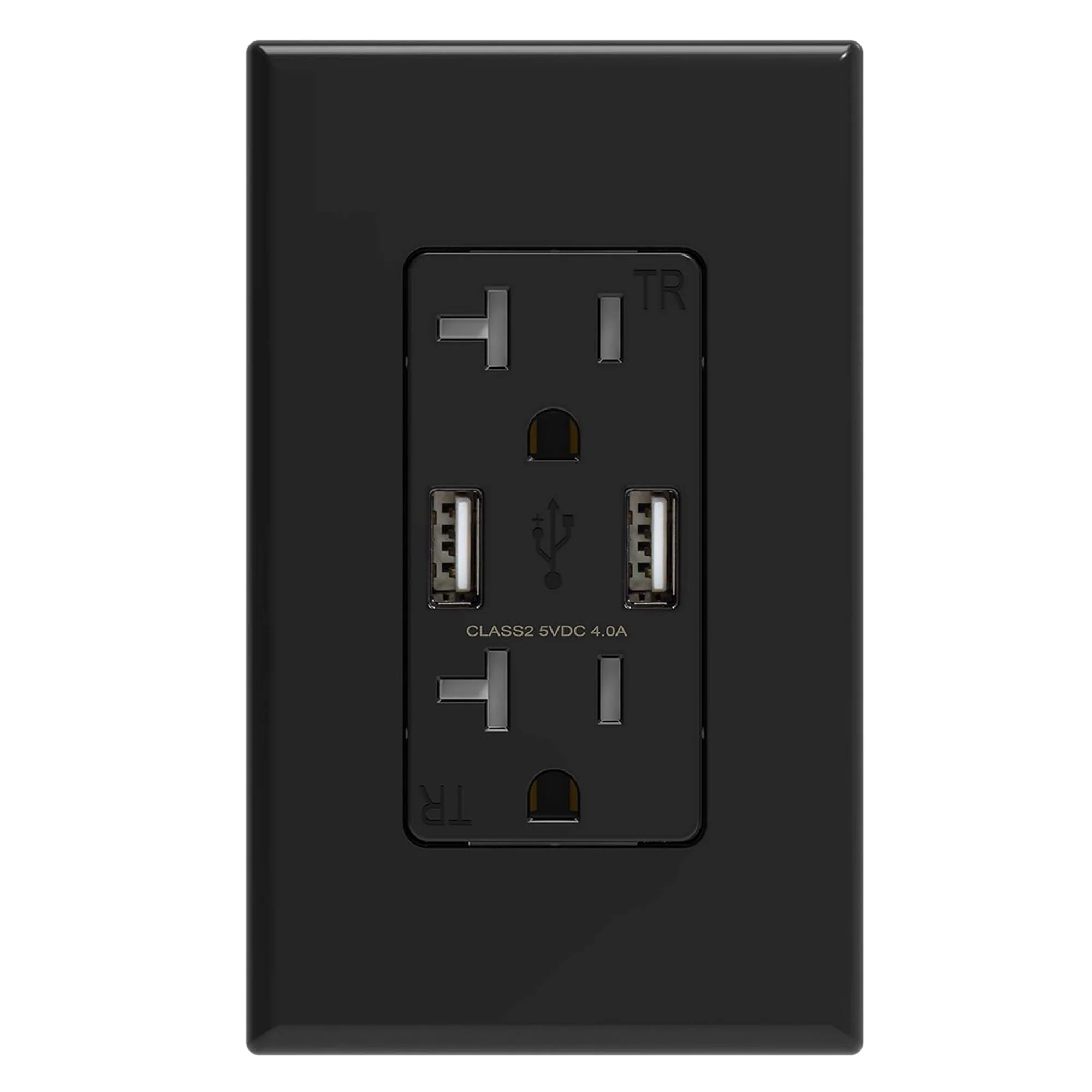 20 Amp Outlet With USB Charge Ports - Image 2
