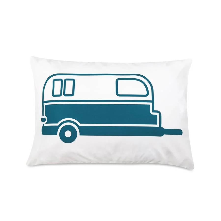 Blue Queen Bed Sheet Set - Image 3