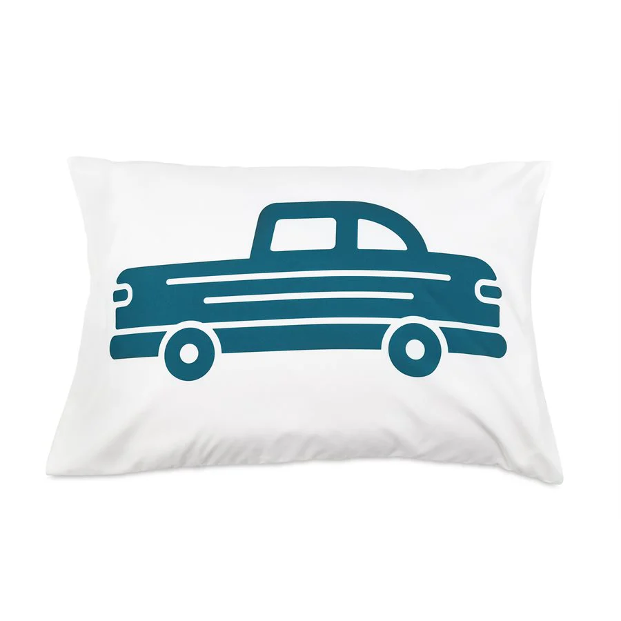 Blue Queen Bed Sheet Set - Image 4