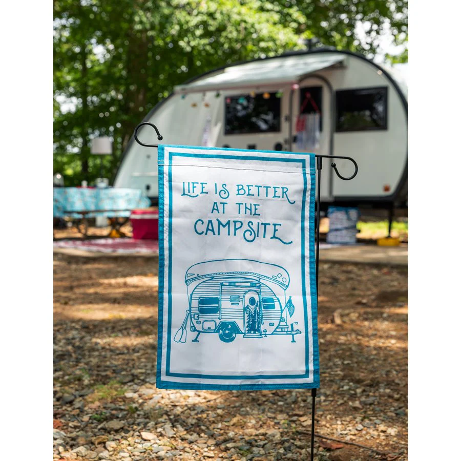 Camper and Canoe Campsite Flag - Image 2