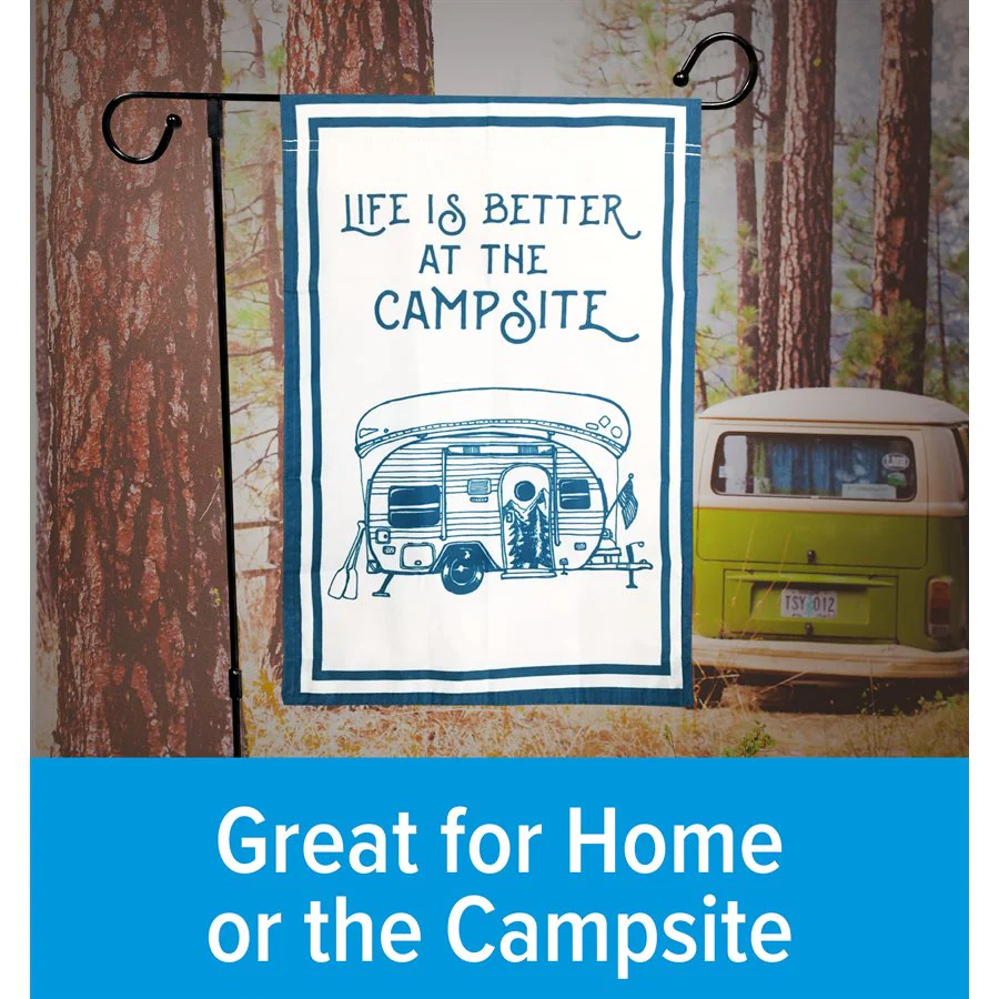 Camper and Canoe Campsite Flag - Image 5