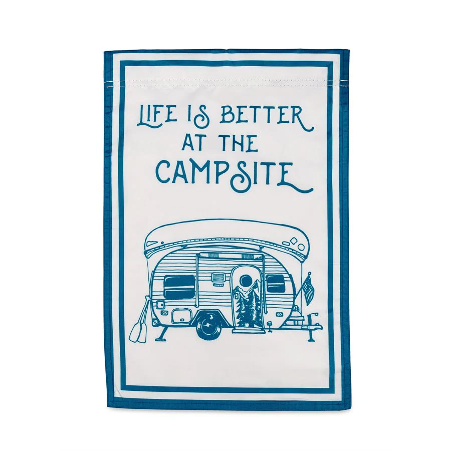 Camper and Canoe Campsite Flag - Image 8