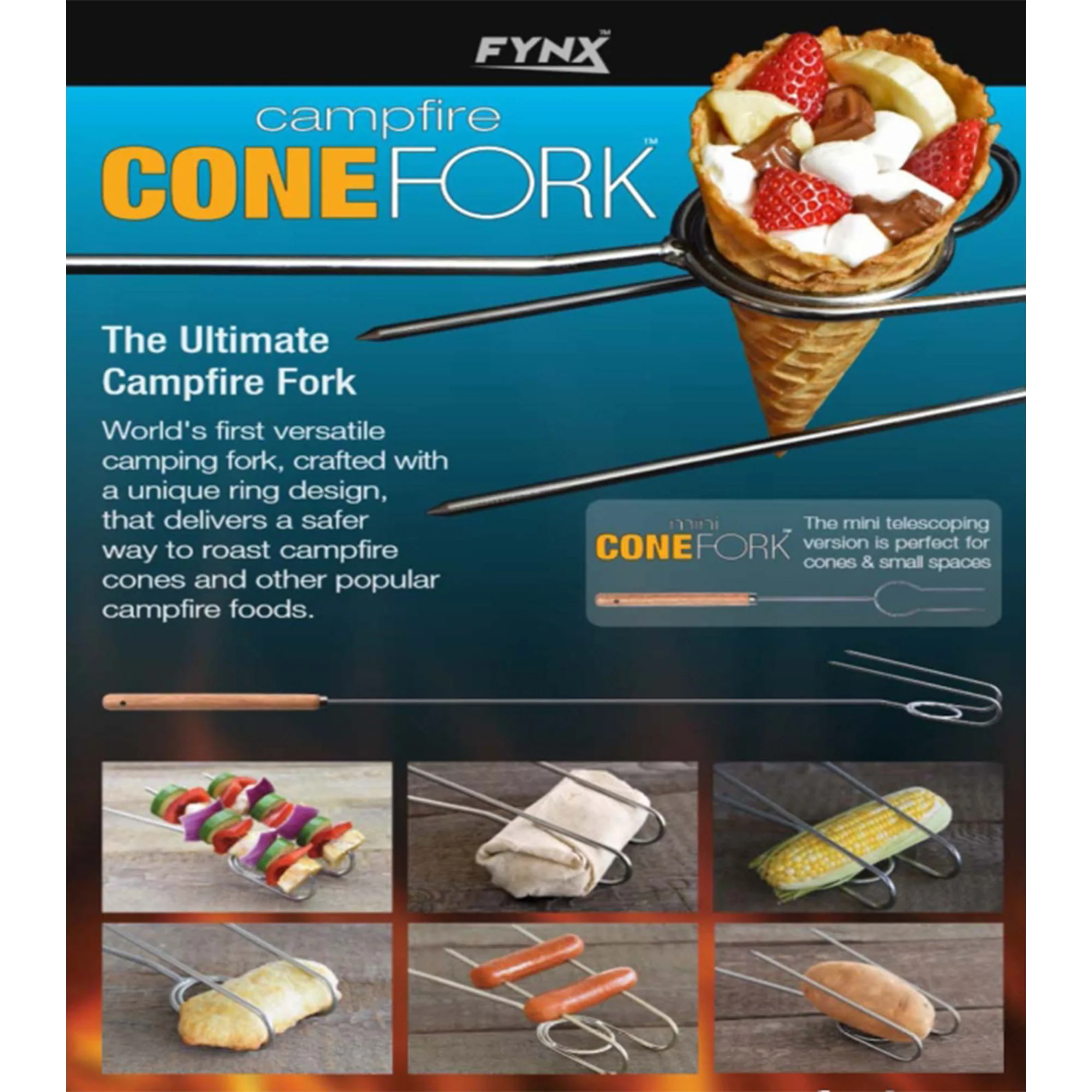 Campfire Telescoping Cone Fork Mini - Image 3