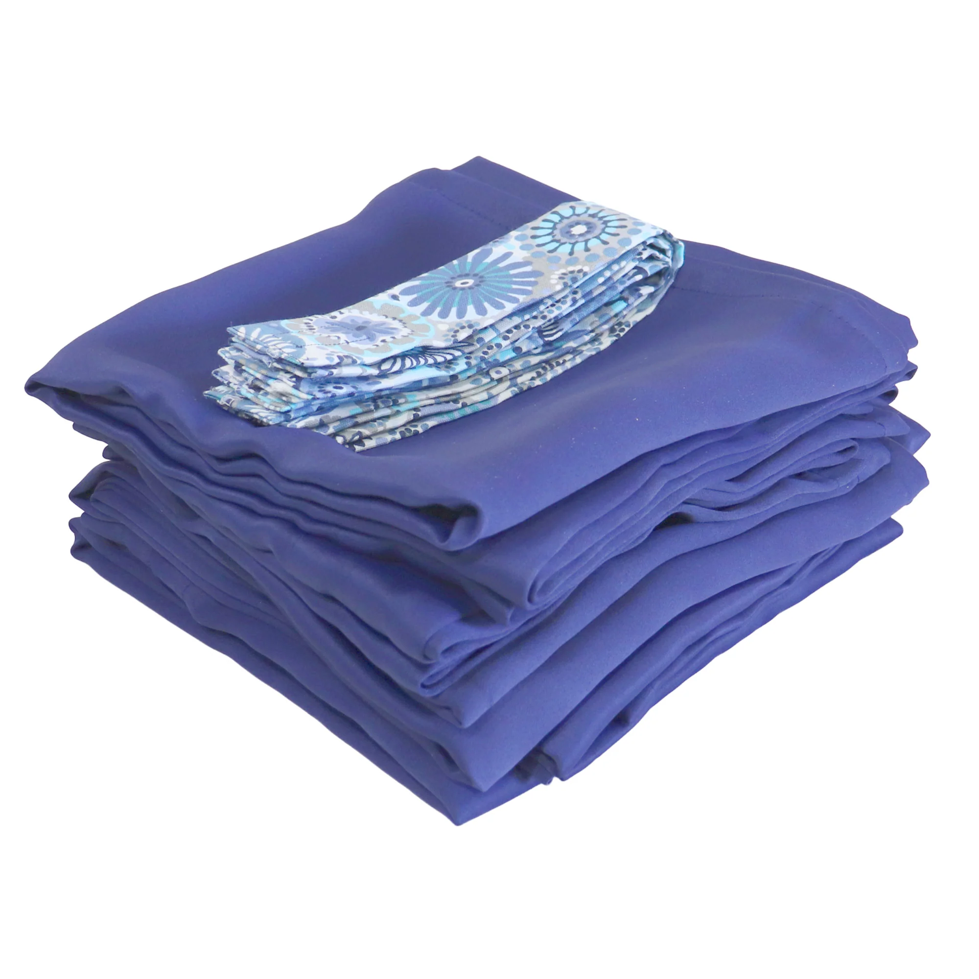 Curtain Set Multi Models 8 / 12 Foot Box Navy Blue - Image 5