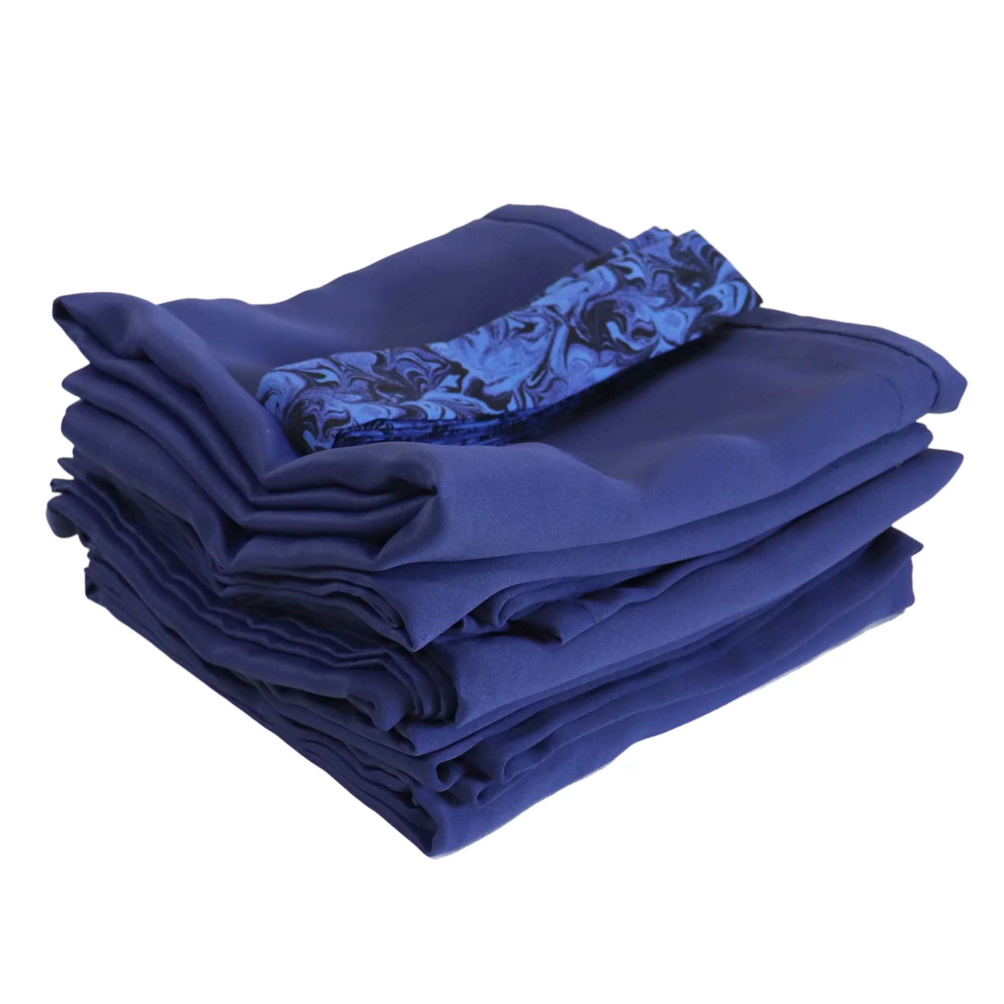 Curtain Set Multi Models 8 / 12 Foot Box Navy Blue - Image 6
