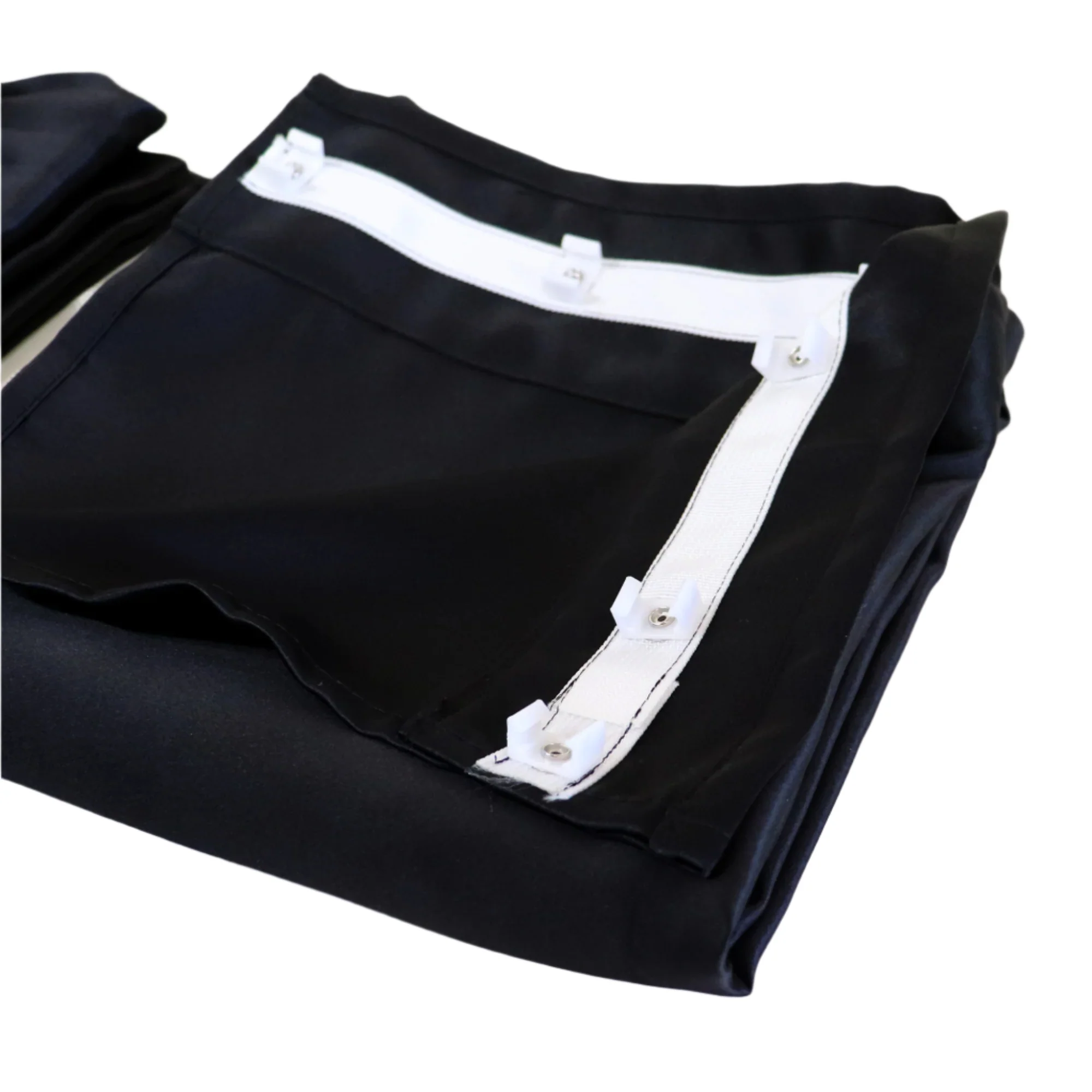 Curtain Set Multi Models 8 / 12 Foot Box Black - Image 4