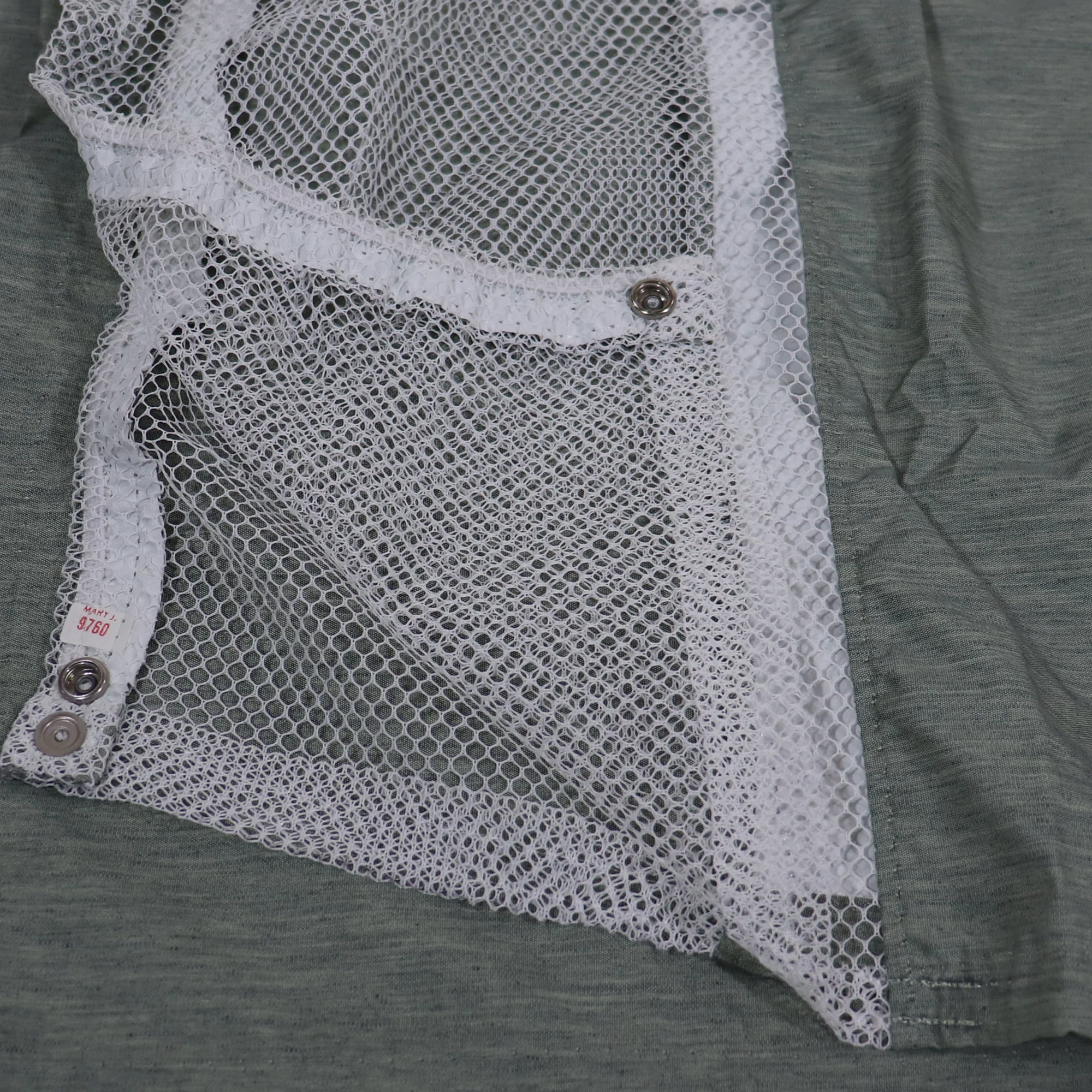 Green Dressing Room Curtain - Image 2