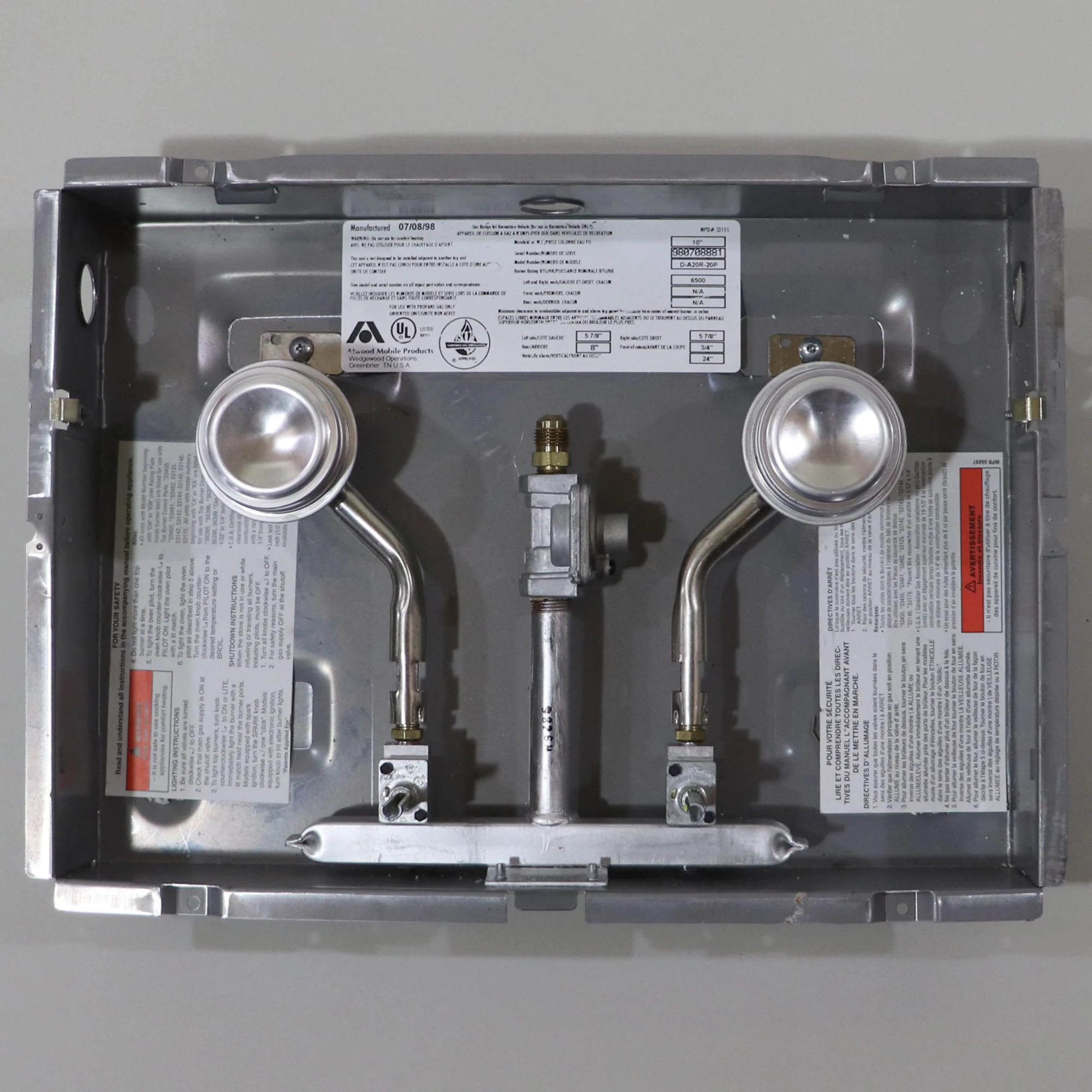Indoor 2 Burner Low Pressure Stove Box - Image 6