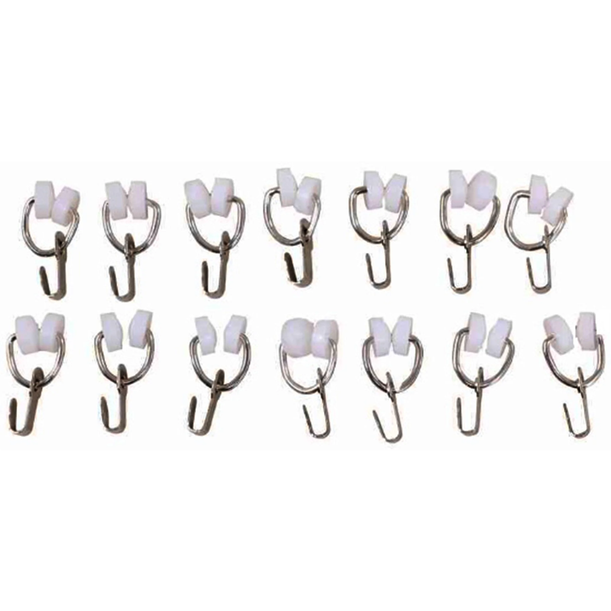 Rollers For Screen Door & Shower Curtains 14 Pack